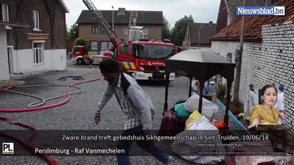 Gurdwara Buildings Burned To Ground in Belgium