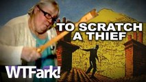 TO SCRATCH A THIEF: Man Breaks Into House to Steal Guns, Badass Old Lady Gives Him A Beat Down. With a Back Scratcher. And a Wrench.