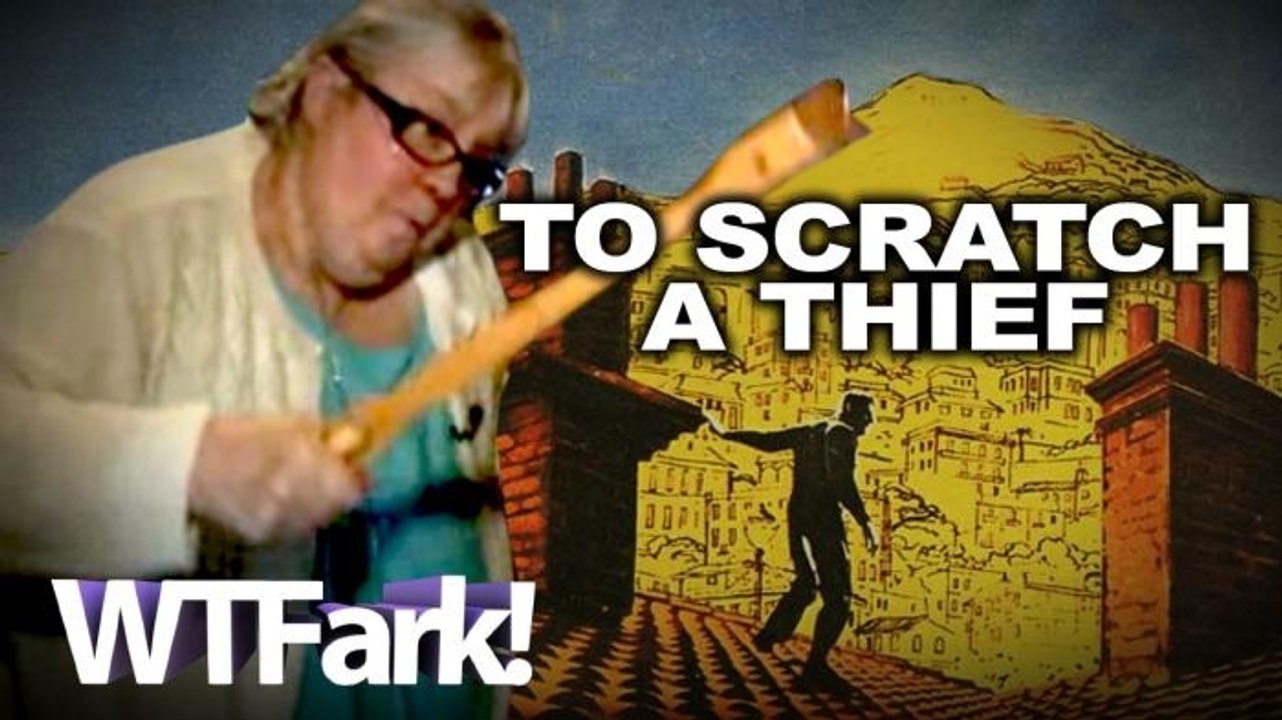 TO SCRATCH A THIEF: Man Breaks Into House to Steal Guns, Badass Old Lady Gives Him A Beat Down. With a Back Scratcher. And a Wrench.