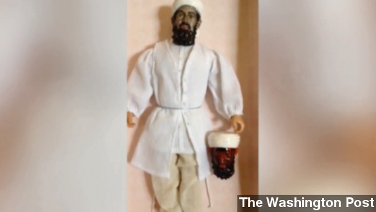CIA Created Demonic Bin Laden Action Figure