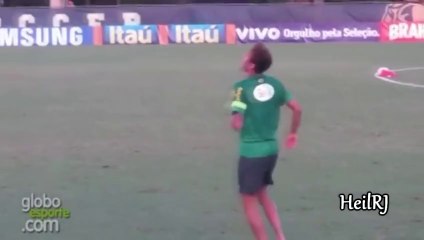 Neymar Jr Freestyle in Brazil Training Session