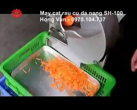 May cat cu qua da nang SH, máy cắt lát, cắt sợi, cắt hạt lựu cà rốt, khoai tây, khoaai lang, củ cải