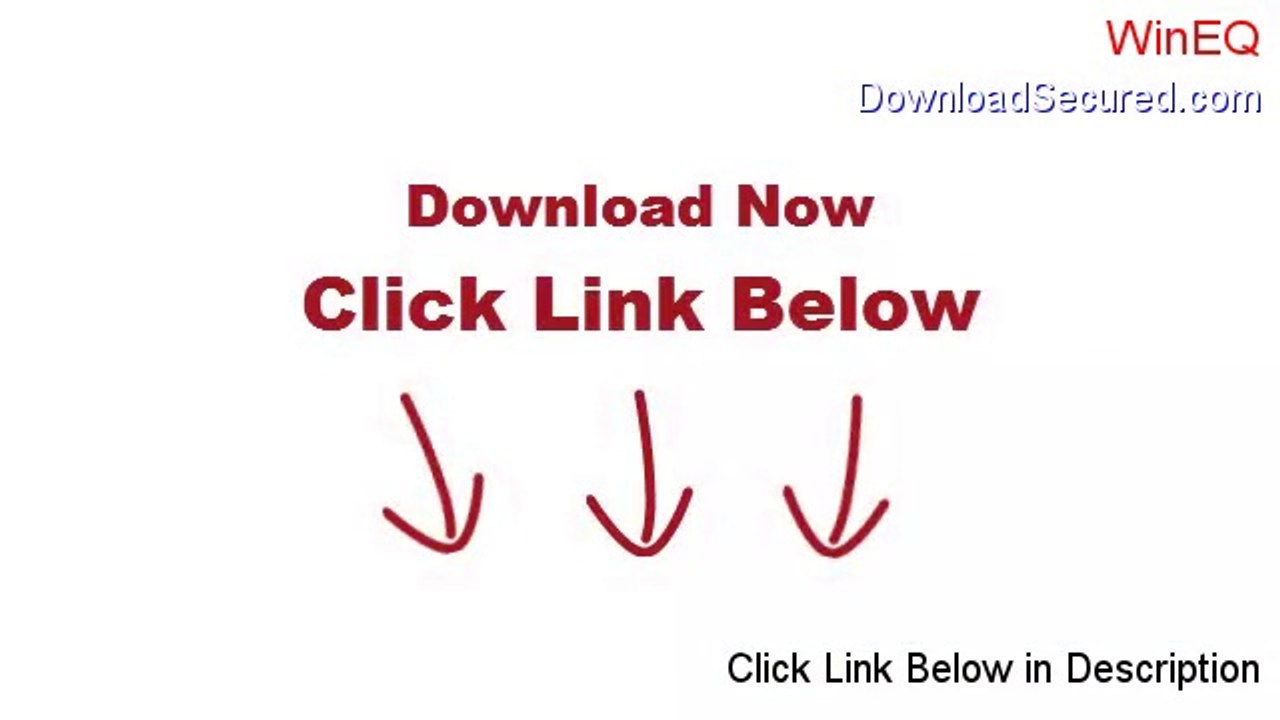 WinEQ Download Free - Instant Download