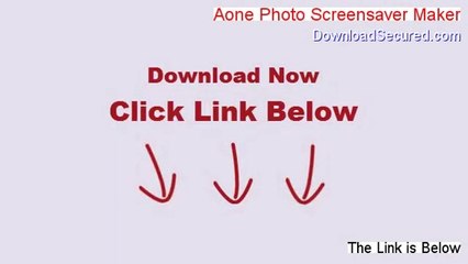 Aone Photo Screensaver Maker Free Download [ 2014]