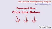 The Unblock Websites Proxy Program Download Free -