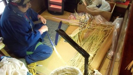 Making Japanese Straw Sandals