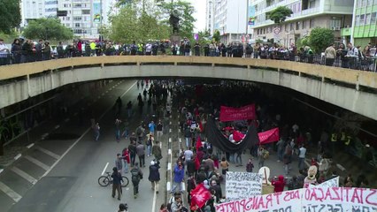 Sao Paulo: disturbios en protesta