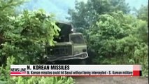 S. Korean military N. Korea's mid-range missiles targeted at Seoul