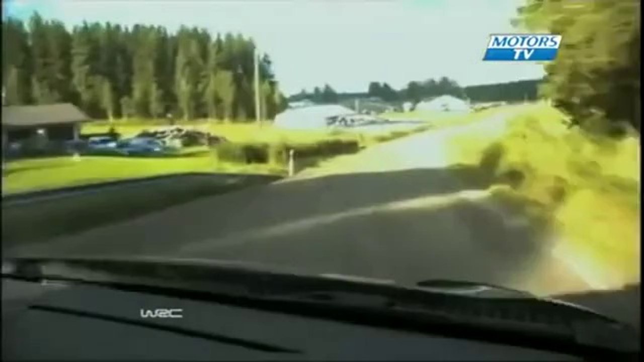 Mikko Hirvonen Rally Finlandia 2012 SS Ouninpohja Record