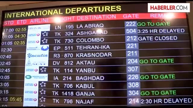 THY Uçağına Bomba İhbarı