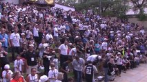 Gregg Popovich Makes Fun of the Heat During Spurs Parade