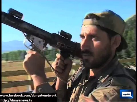 Dunya news- Zarb-e-Azb: Several militants killed as gunship helicopters shell militant hideouts in Miranshah