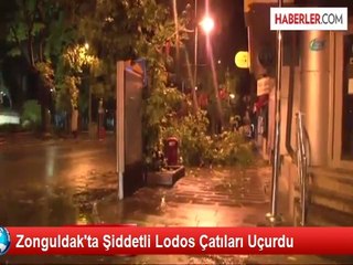 Ereğli Fırtına Hayatı Felç Etti