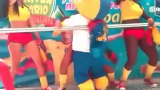 World Cup Mascot fuleco Grindin Dancing