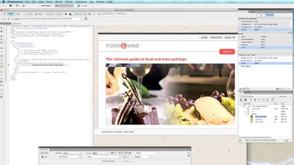 Building a Web Page with Dreamweaver - Part 2