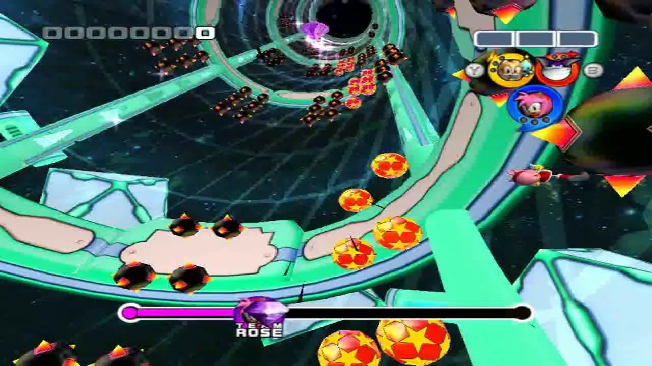 Sonic Heroes - Team Rose - Étape 12 : Mystic Mansion - Mission Extra