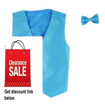 Cheap Deals Vest and Clip On Bowtie set - Multiple Colors - Baby Infant Toddler Boys Tween Sizes Review