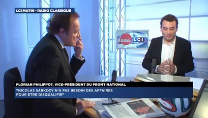 Florian Philippot, invité de Guillaume Durand avec LCI