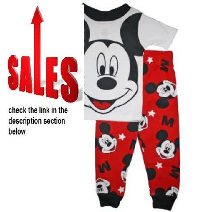 Cheap Deals Mickey Mouse Toddler Boys 12M-5T Cotton Pajama Set Review