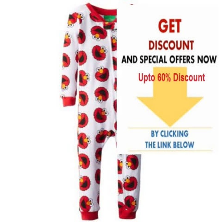 Cheap Deals Elmo Boys 2-7 Long Sleeve Footed Blanket Sleeper Review