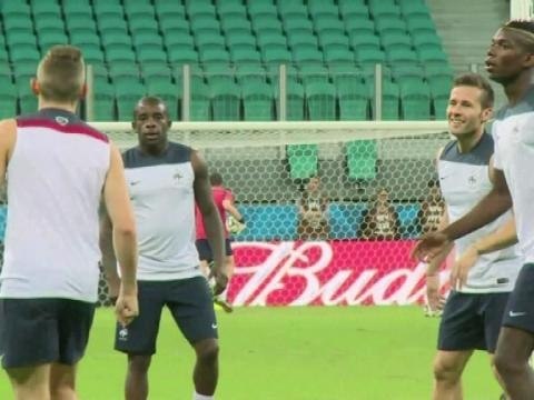 Mondial 2014: les Bleus sont prêts à affronter la Suisse - 20/06
