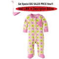 Cheap Deals Offspring - Baby Apparel Girls Butterfly Footie and Hat Review