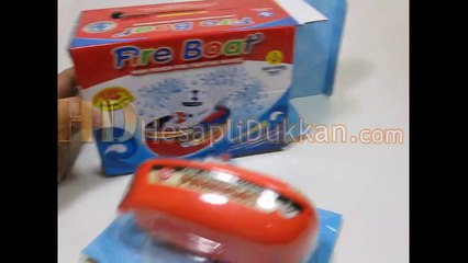 Su fışkırtan itfaiye gemisi pilli oyuncak gemi toptan toptanoyuncak.net