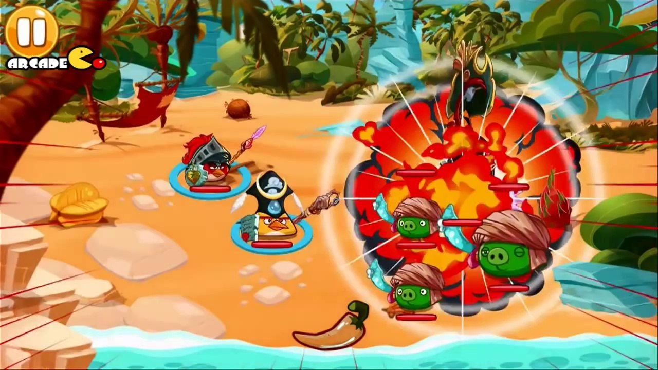 Soluce Angry Birds Epic (Android iOS) Chapitre 7 One Hit Kill