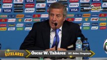 Antes del doblete, Suárez estaba acalambrado: Tabárez