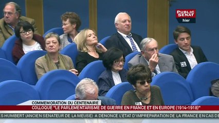 Colloque : "Le parlementarisme de guerre en France et en Europe 1914-1918" - En séance