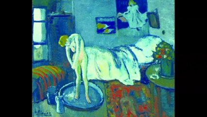 Mystery man discovered painted under Picasso's Blue Room
