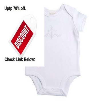 Cheap Deals Lauren Madison Baby boy girl Christening Baptism Infant Keepsake Unisex Bodysuit Review