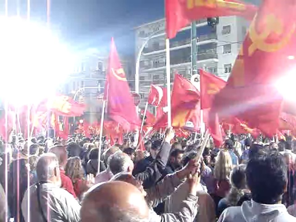 «Μόνο με ισχυρό ΚΚΕ» Κουτσούμπας 15-5-14