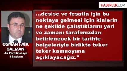 Amasya AK Parti İl Teşkilatında Toplu İstifa