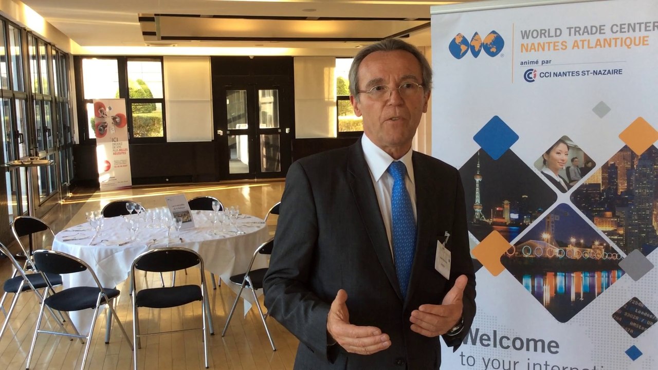 Interview de Daniel Rocher, vice-président du World Trade Center Nantes Atlantique