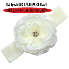 Cheap Deals Funny Girl-Emma Silk Flower Baby Headband Review