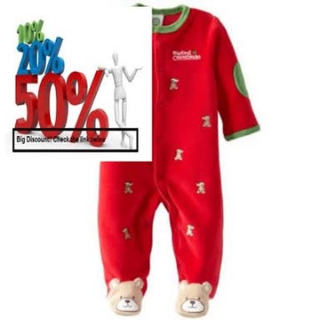 Cheap Deals Little Me Baby-Boys Newborn Bear Schiffly Velour Footie Review