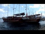 Kaptan Mehmet Bugra Gulet arrival to Marmaris 20 June 2014