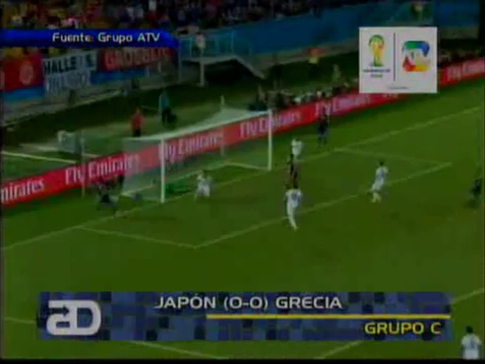 Resumen Grupo C - 2da Fecha - Japon 0-0 Grecia
