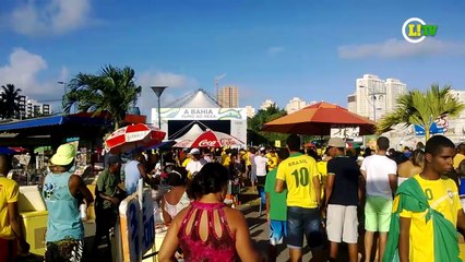 Salvador ganha "Fan Fest alternativa" sem restrições com patrocinadores