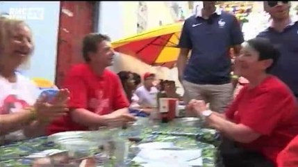 Football / Le match entre supporters suisses et français a déjà commencé - 20/06