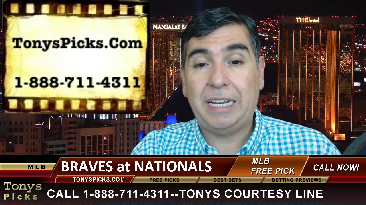 MLB Pick Washington Nationals vs. Atlanta Braves Odds Prediction Preview 6-20-2014
