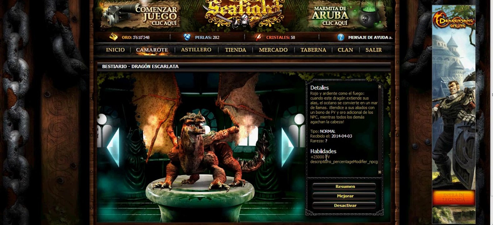 PlayerUp.com - Buy Sell Accounts - Seafight account for salle