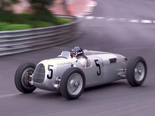 Jacky Ickx en Auto Union au Monaco Historique