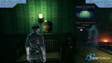 Murdered : Soul Suspect - Emplacements des 20 éléments cachés de l'Église