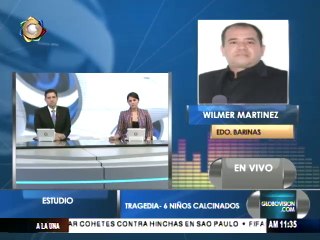 6 niños mueren calcinados en Barinas