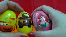 Surprise eggs Disney Collection Jake & Pirates Mickey Mouse  Cars 2 disney princess Surprise Toys