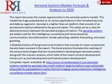 Aerostat Systems Market Forecast 2020