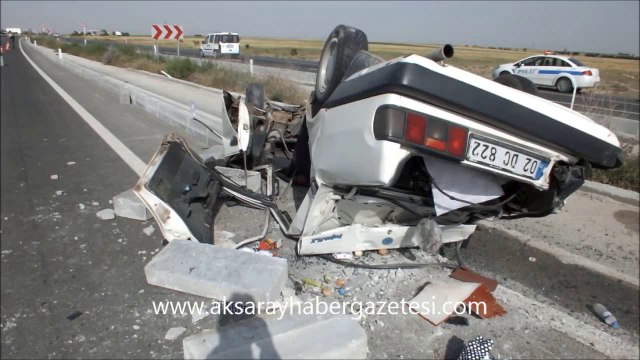 Aksaray Konya yolu kaza