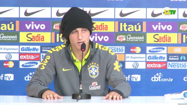 David Luiz: parte física não é problema para Seleção Brasileira